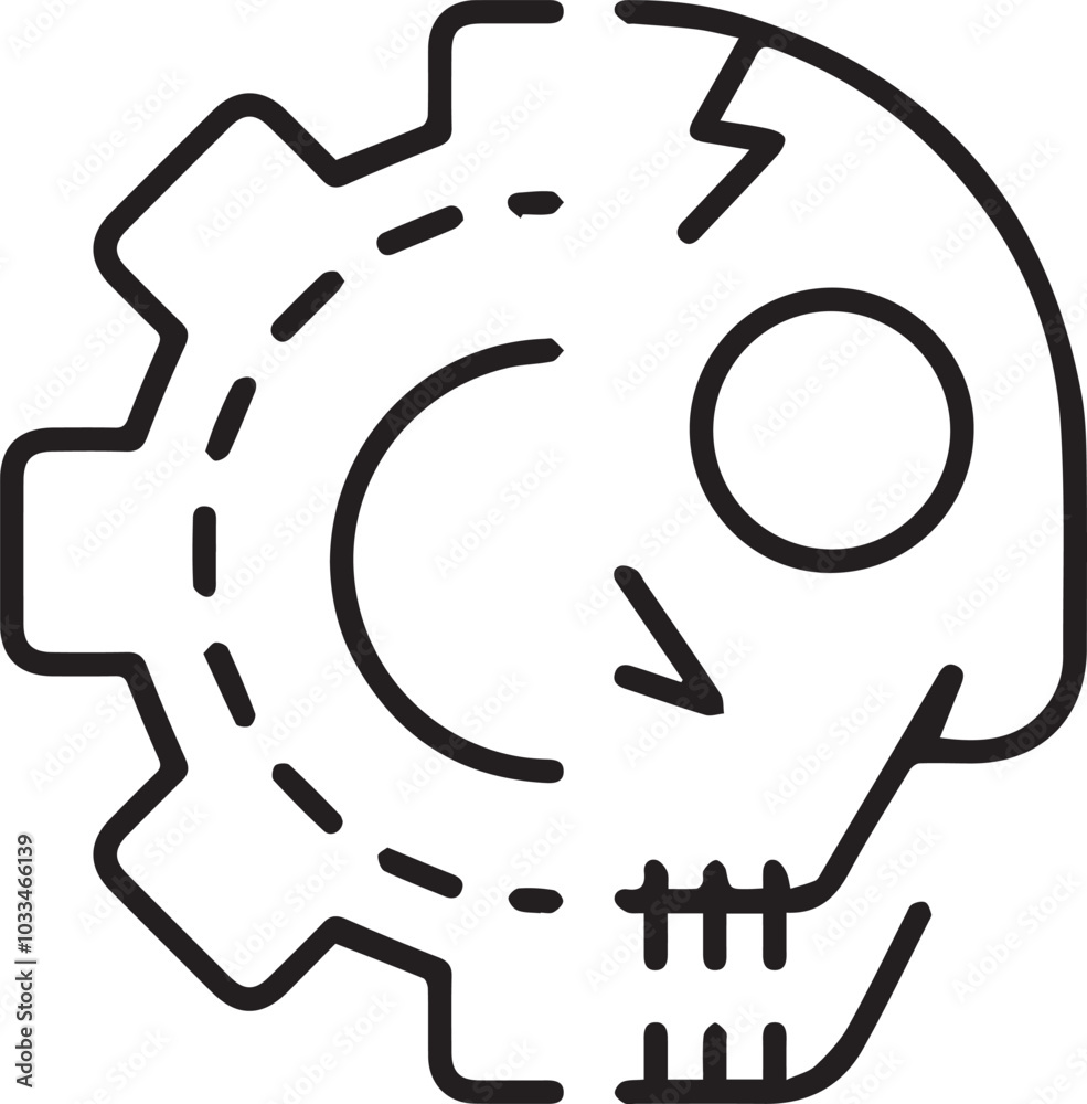 Skull icon symbol vector image illustration
Skull icon symbol vector image illustration