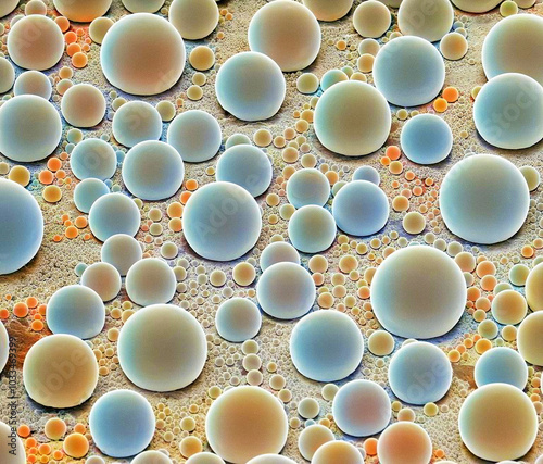 Tin on carbon resolution specimen, SEM