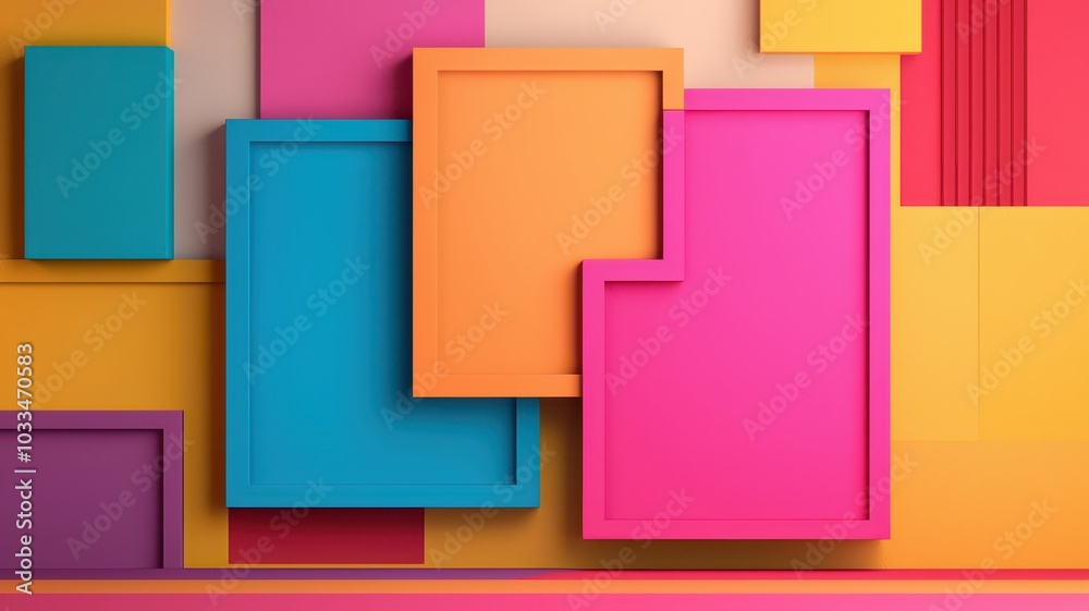 3D Illustration of an Empty Multiple Choice Quiz Layout with Text Spaces for Interactive Learning Design 3D Illustration of an Empty Multiple Choice Quiz Layout with Text Spaces for Interactive Learning Design