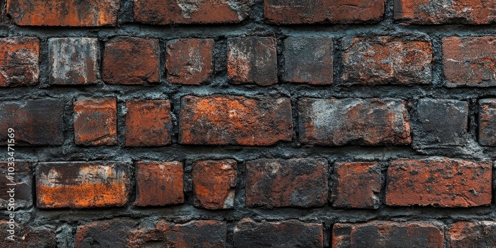 Close-up of a brick wall from an old building. Close-up of a brick wall from an old building.