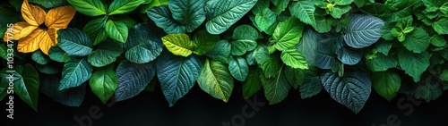 Create a Vibrant Banner with Rich Green Background for Nature, Eco-Friendly, and Fresh Designs