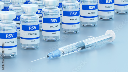 RSV vaccine, conceptual illustration