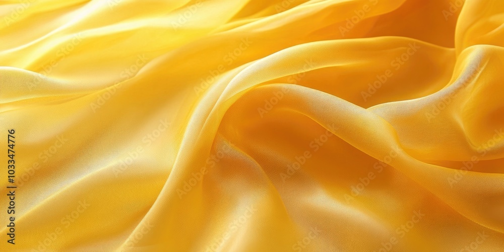 Silk yellow sheer fabric texture, Easter backdrop. Silk yellow sheer fabric texture, Easter backdrop.