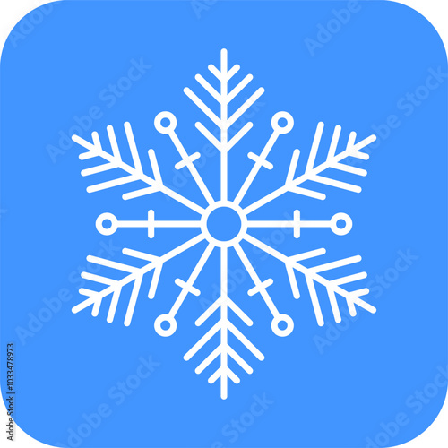 Snowflake icon. Line art illustration of snowflake icon. Snowflake icon transparent. svg or png. Snowflake shape. Christmas Vector image. Outline