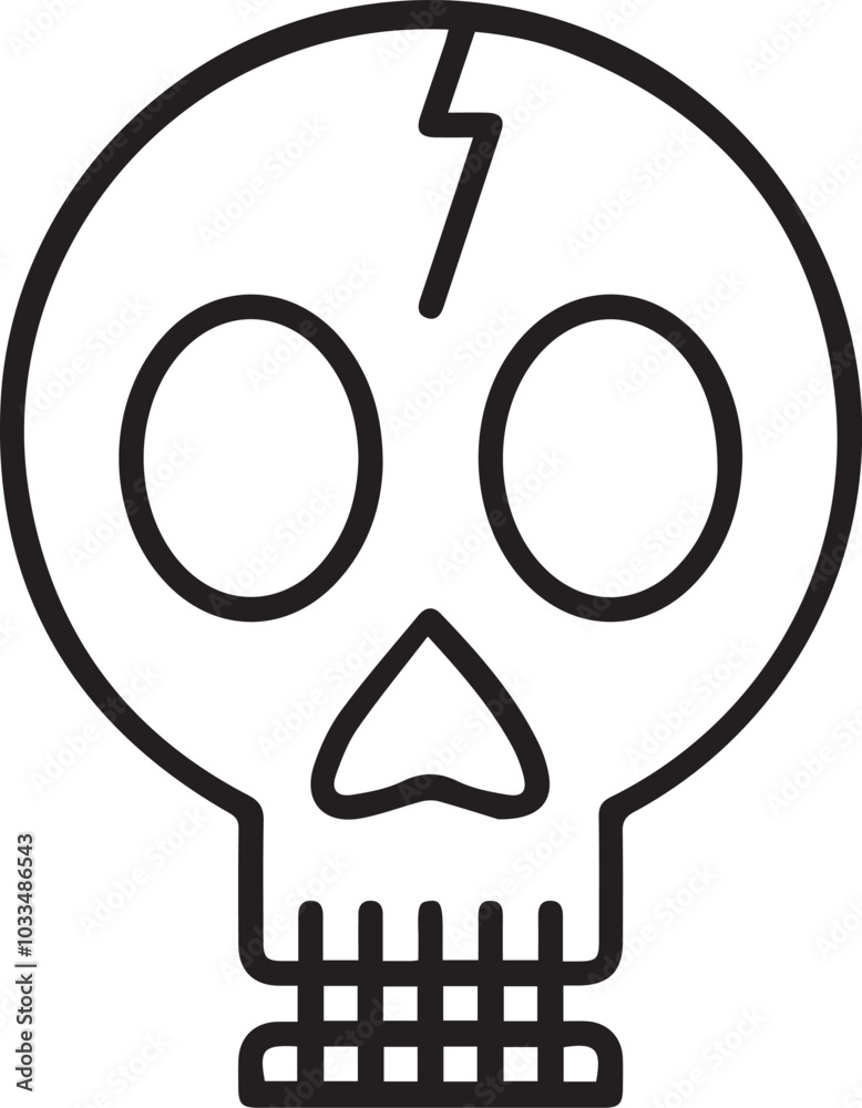 Skull icon symbol vector image illustration
Skull icon symbol vector image illustration