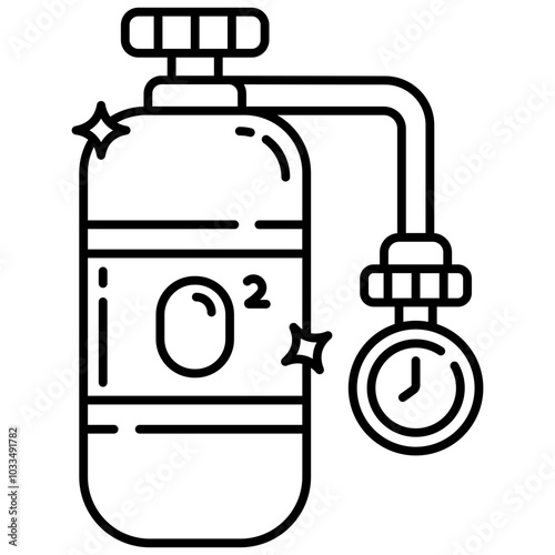 Oxygen Tank Icon