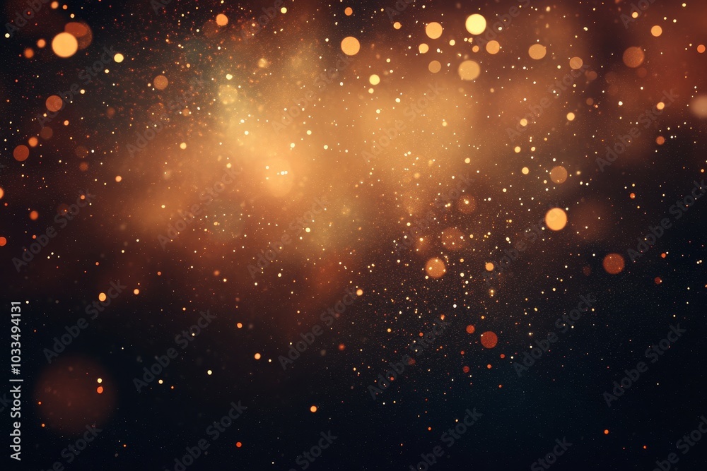 Abstract golden bokeh background with blurred lights and sparkling particles. (1) Abstract golden bokeh background with blurred lights and sparkling particles. (1)