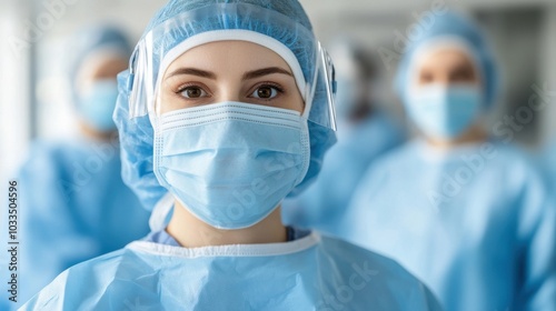 portrait of a female surgeon