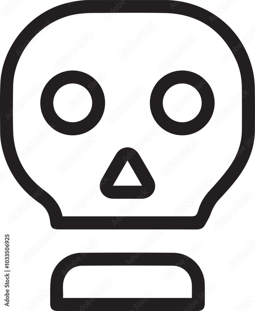 Skull icon symbol vector image illustration
Skull icon symbol vector image illustration