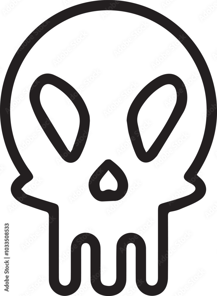 Skull icon symbol vector image illustration
Skull icon symbol vector image illustration