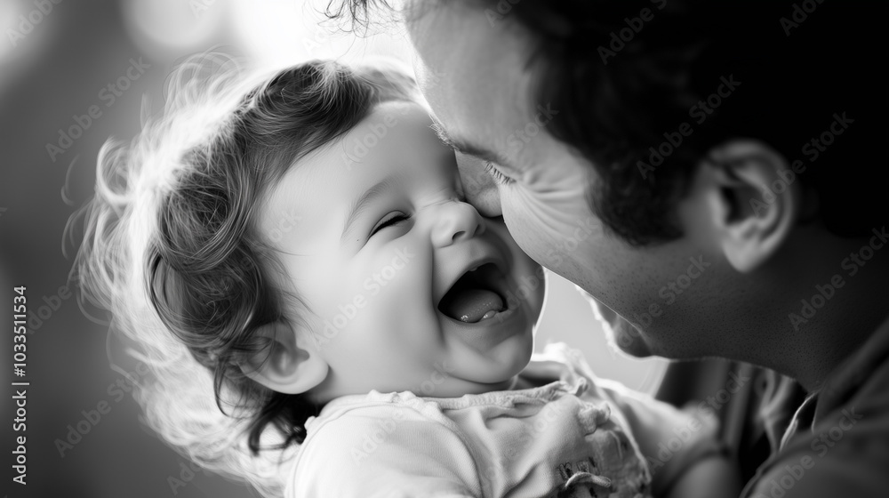 Baby Giggling While Being Tickled by a Parent Baby Giggling While Being Tickled by a Parent