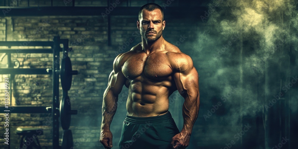 Muscular Fitness Instructor in Gym Muscular Fitness Instructor in Gym