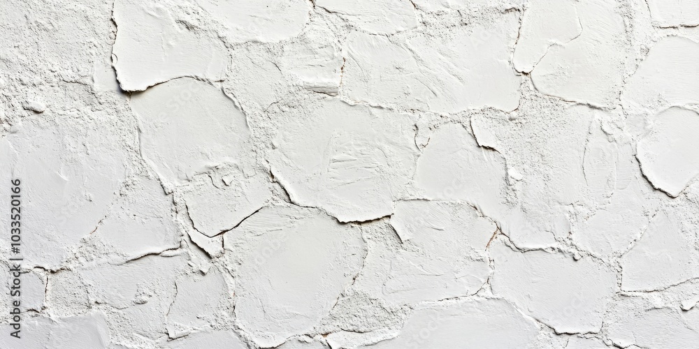 Fototapeta premium White stucco wall. Texture for the background.