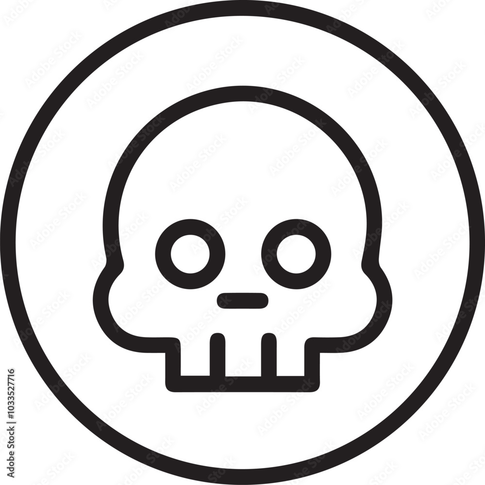 Skull icon symbol vector image illustration
Skull icon symbol vector image illustration