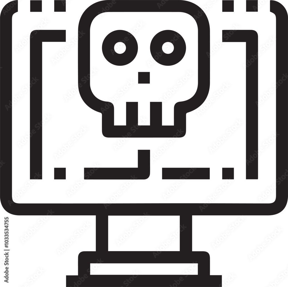 Skull icon symbol vector image illustration
Skull icon symbol vector image illustration