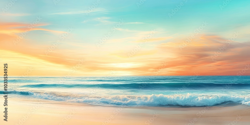 Sea beach with an abstract sunset sky background. Copyspace for summer vacation and travel ideas. Sea beach with an abstract sunset sky background. Copyspace for summer vacation and travel ideas.