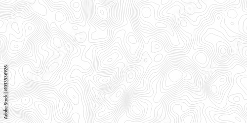 Vector abstract wave curve topo grid map with Geographic mountain relief. Abstract lines background. Contour maps. Topo contour map design. Lines Topographic contour lines map seamless pattern.