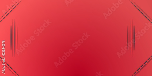Abstract background with gradient line | Modern presentation background design | Gradient vector background design | Futuristic background design | Line background design with red  color