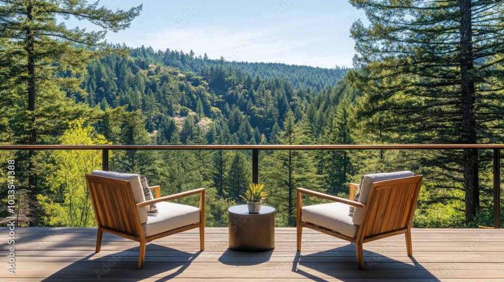 Peaceful Forest Retreat with Scenic View Peaceful Forest Retreat with Scenic View