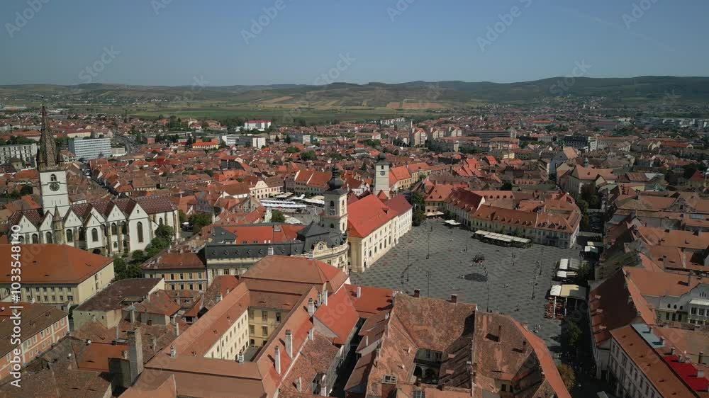 Sibiu Big Square, Romania Sibiu Big Square, Romania