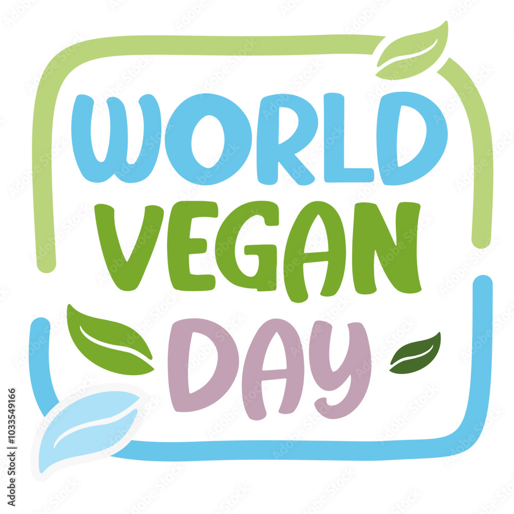 Fototapeta premium WORLD VEGAN DAY