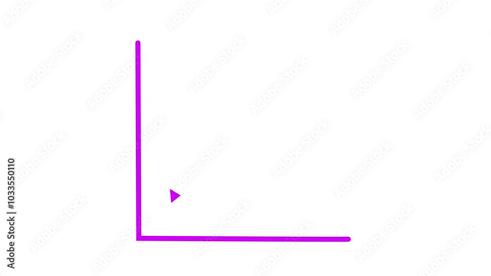 Neon Growth Chart with Upward Arrow - Business and Finance Concept Neon Growth Chart with Upward Arrow - Business and Finance Concept