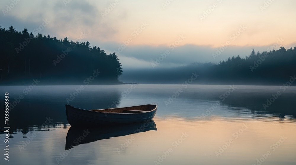 Naklejka premium Serene Living: Moments of Calm in a Busy World