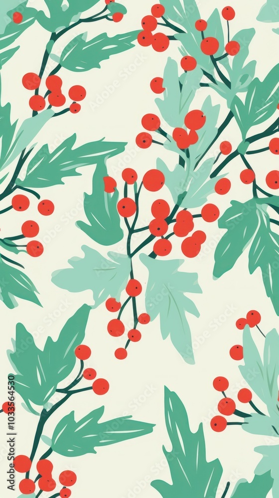 Christmas hollies pattern backgrounds abstract plant. Christmas hollies pattern backgrounds abstract plant.