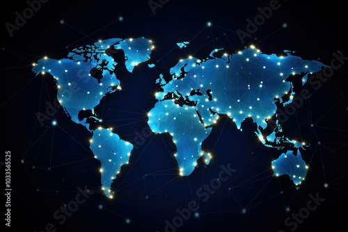 World map backgrounds technology futuristic.