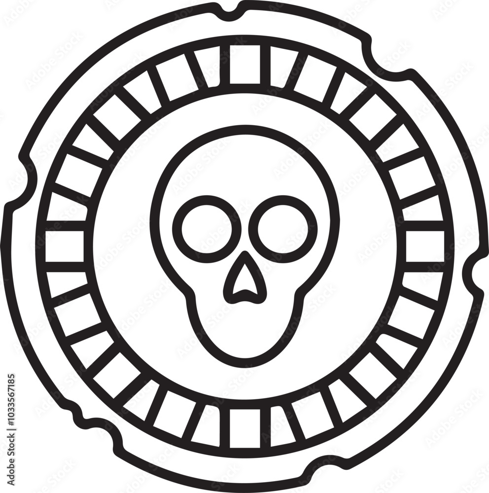 Skull icon symbol vector image illustration
Skull icon symbol vector image illustration