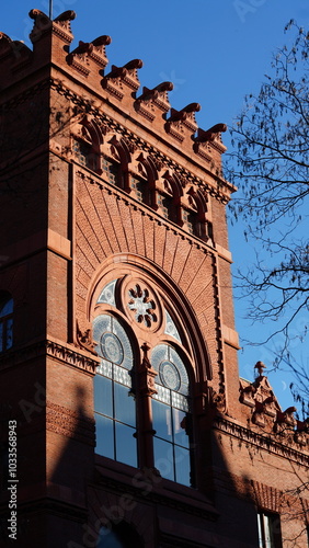 The old architectures located in the University of Pennsylvania in Philadelphia