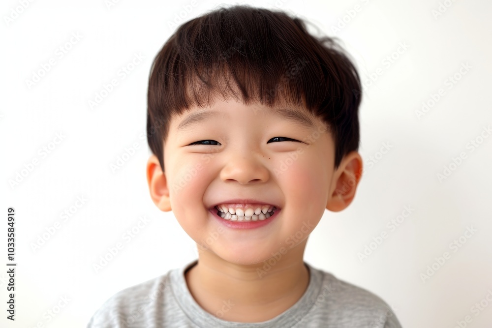 Little Korea boy 1970217 portrait laughing teeth. Little Korea boy 1970217 portrait laughing teeth.