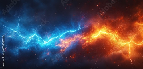 Clash of Elements: Fire and Ice