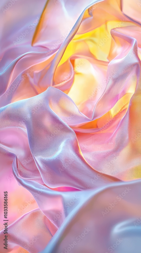 Obraz premium Serene Abstract Pastel Light Background