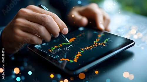 Digital screen displaying a map overlay showing liquidity hot zones and interest rate shifts representing modern economic trends and data visualizations for financial analysis and decision making