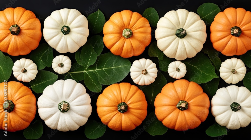 White and orange pumpkins are being washed in water, creating a clean and aesthetic composition. The light background enhances the vibrant colors and textures of the pumpkins White and orange pumpkins are being washed in water, creating a clean and aesthetic composition. The light background enhances the vibrant colors and textures of the pumpkins