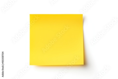 Backgrounds yellow paper note.