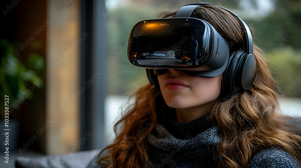 A future where AI-driven virtual nurses manage patient care remotely, monitoring health metrics and administering medications through smart devices embedded in the home