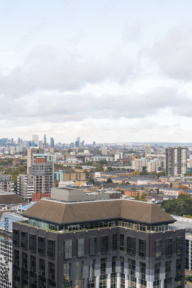 Beautiful Panoramic Cityscape View of London Beautiful Panoramic Cityscape View of London