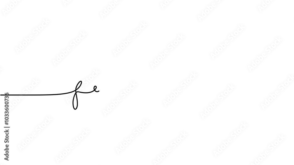 Continuous drawing line art of freedom word with black line and white background. One line Continuous drawing line art of freedom word with black line and white background. One line