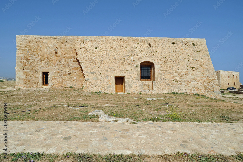 La résidence du recteur de la forteresse de Réthymnon en Crète La résidence du recteur de la forteresse de Réthymnon en Crète