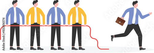 Disengagement from the organization or team, dissatisfaction with the team or organization,

