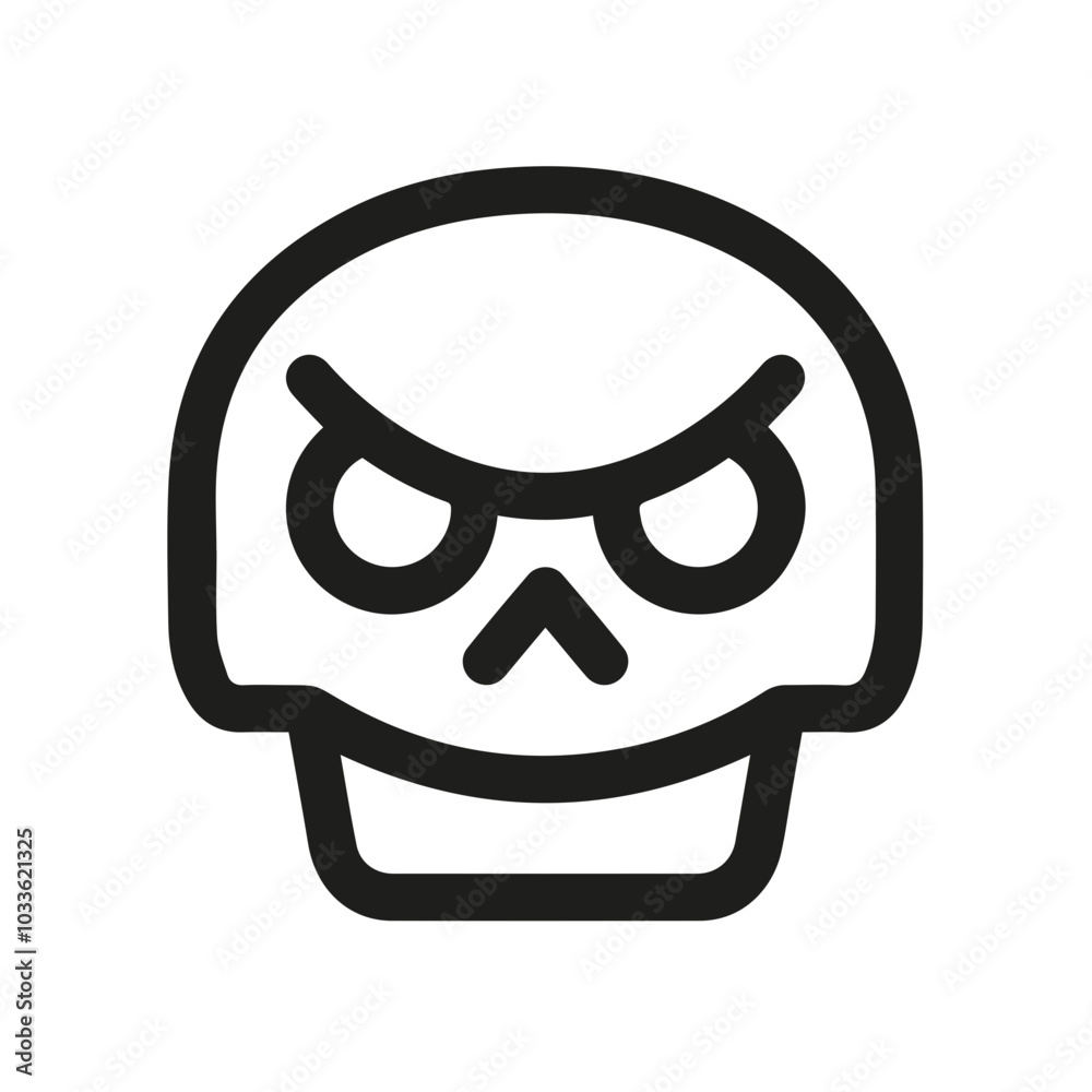 Skull icon symbol vector image illustration
Skull icon symbol vector image illustration