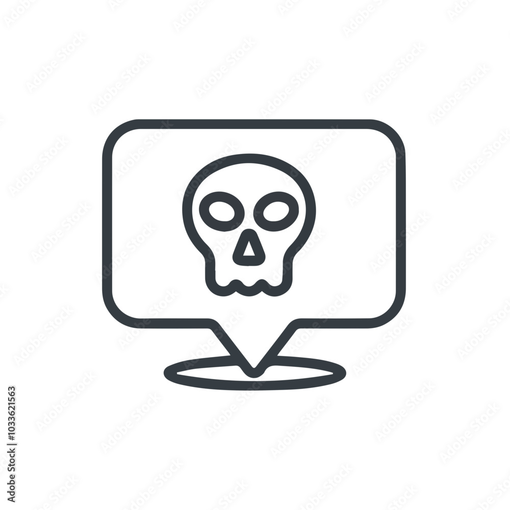 Skull icon symbol vector image illustration
Skull icon symbol vector image illustration