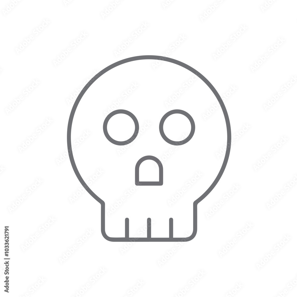 Skull icon symbol vector image illustration
Skull icon symbol vector image illustration