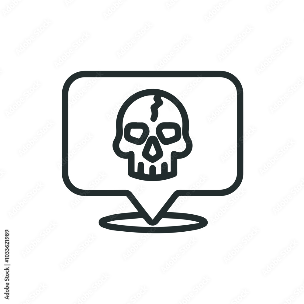 Skull icon symbol vector image illustration
Skull icon symbol vector image illustration