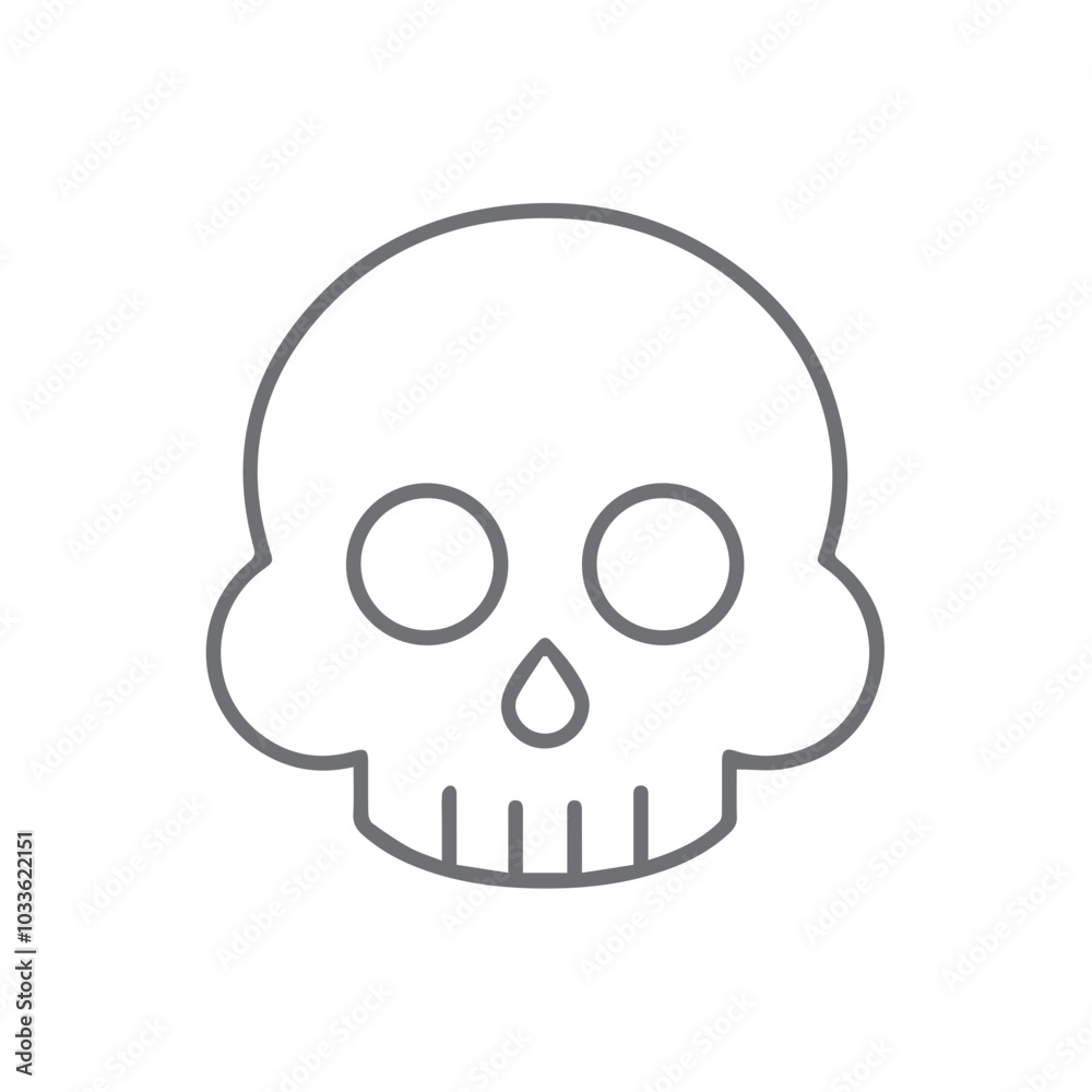 Skull icon symbol vector image illustration
Skull icon symbol vector image illustration