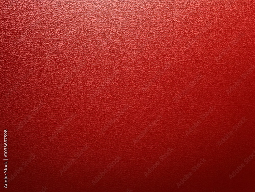 Fototapeta premium A close-up photo of a red leather textured surface.