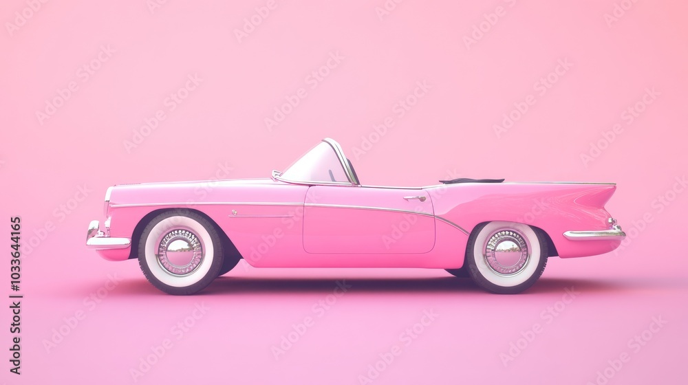 Pink Classic Car Pink Classic Car