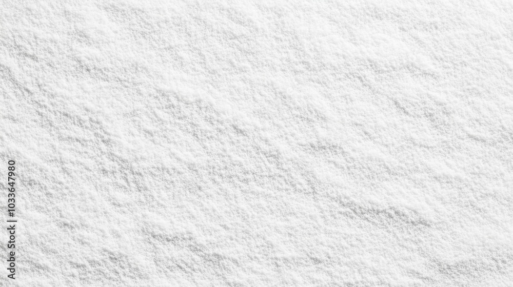 Serene winter wonderland, minimalist snow on white background for seasonal designs Serene winter wonderland, minimalist snow on white background for seasonal designs